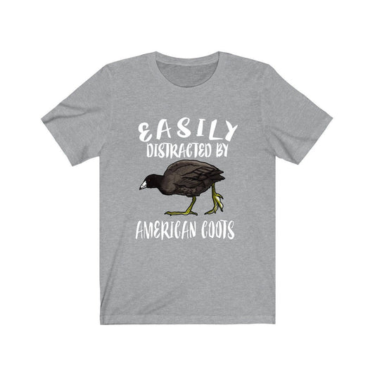 Easily Distracted By American Coots Shirt - American Coot print design