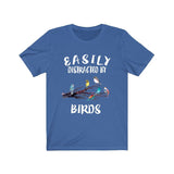 Easily Distracted By Birds Shirt, Bird Lover Shirt, Birding Shirt, Bird Lover Gift, Animal Adult Kids T-Shirt Image 2