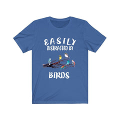 Easily Distracted By Birds Shirt - bird print design