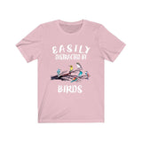 Easily Distracted By Birds Shirt, Bird Lover Shirt, Birding Shirt, Bird Lover Gift, Animal Adult Kids T-Shirt Image 4