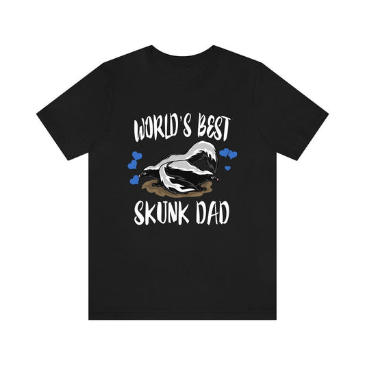 World's Best Skunk Dad Shirt - skunk print design