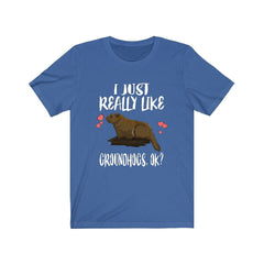 I Just Really Like Groundhogs Shirt - groundhog print design