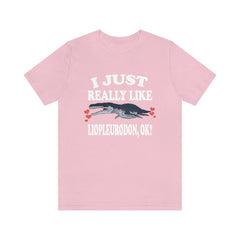 I Just Really Like Liopleurodon Dinosaur Shirt - Liopleurodon print design
