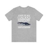 This Is My Human Costume I'm Really A Liopleurodon Dinosaur Shirt, Liopleurodon Lover Shirt, Dinosaur Lover Gift, Animal Adult Kids T-Shirt Image 2