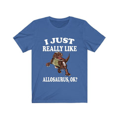 Allosaurus Fan T-Shirt - allosaurus print design