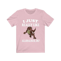 Allosaurus Fan T-Shirt - allosaurus print design