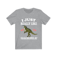 Parasaurolophus Fan T-Shirt - parasaurolophus print design