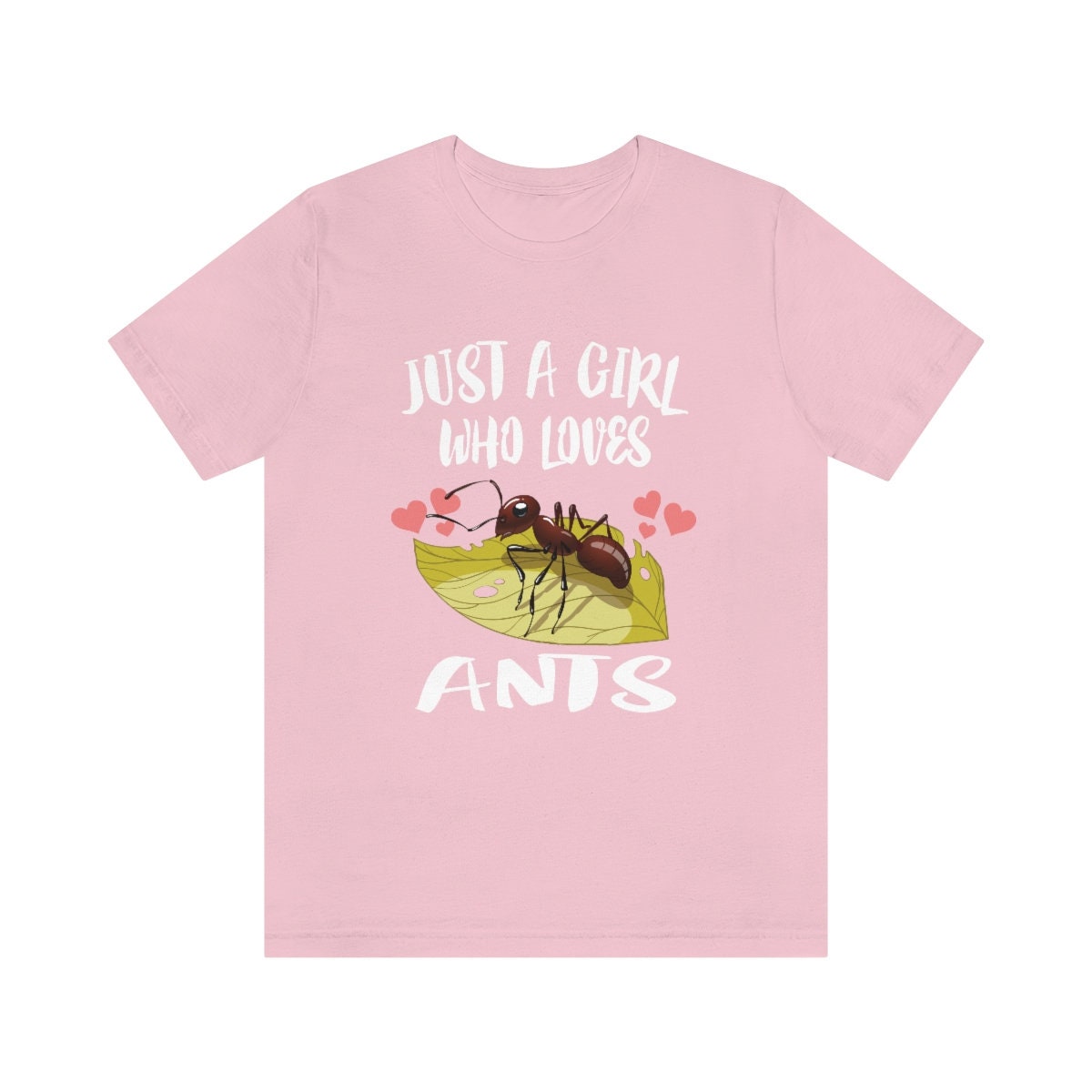 Just A Girl Who Loves Ants Shirt, Ant Lover Shirt, Ant Shirt, Ant Lover Gift, Animal Adult Kids T-Shirt Image 3