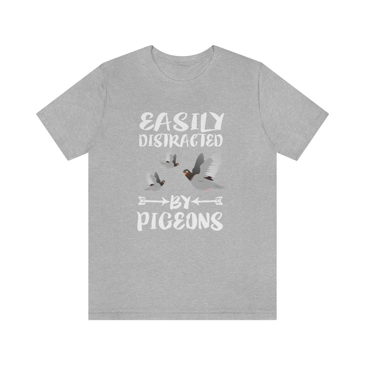 Easily Distracted By Pigeons Shirt, Pigeon Lover Shirt, Birding Shirt, Pigeon Gift, Bird Lover Shirt, Adult Toddler Kids Gift T-Shirt Image 3