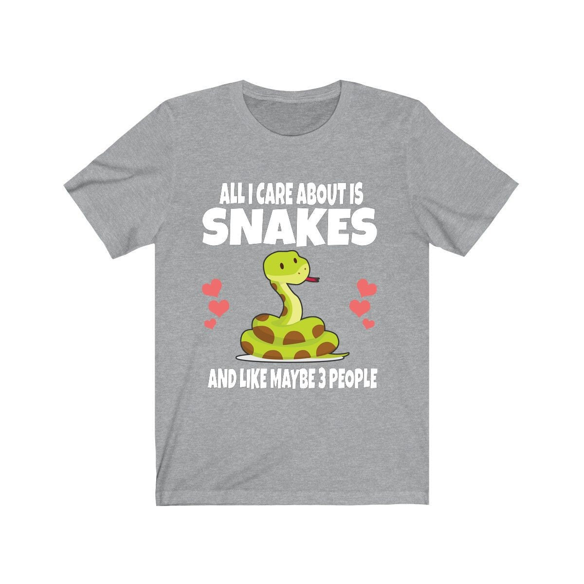 All I Care About Is Snakes Shirt, Snake Lover Shirt, Snake Shirt, Snake Owner Shirt, Snake Lover Gift, Snake Boy Girl T-Shirt Image 3