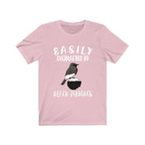 Easily Distracted By Black Phoebes Shirt, Black Phoebe Lover Shirt, Birding Shirt, Bird Lover Gift, Animal Adult Toddler Kids T-Shirt Image 4