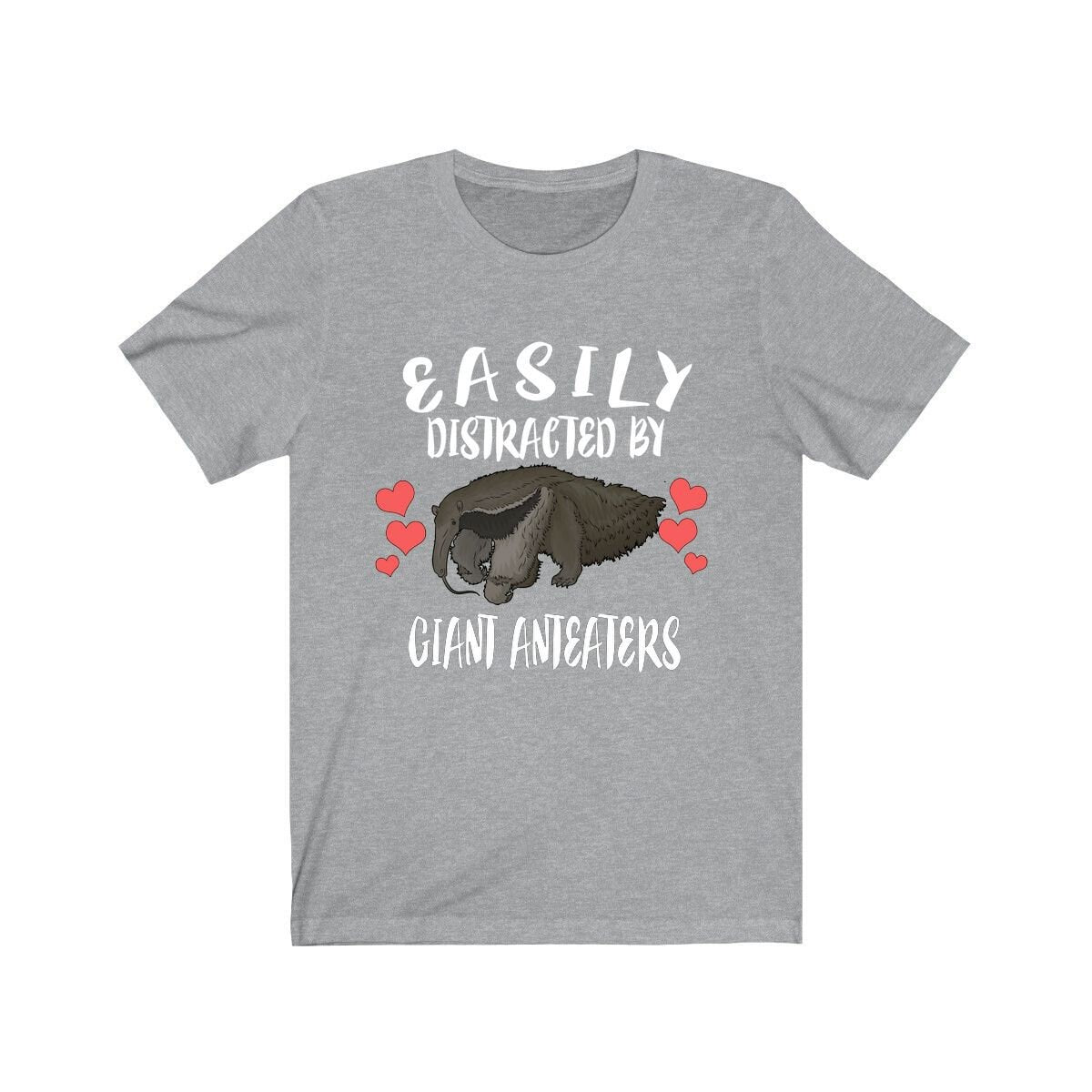 Easily Distracted By Giant Anteaters Shirt, Giant Anteater Lover Shirt, Anteater Shirt, Anteater Lover Gift, Animal Gift Image 1