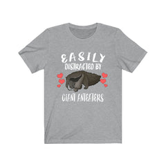 Easily Distracted By Giant Anteaters T-Shirt - giant anteater print design