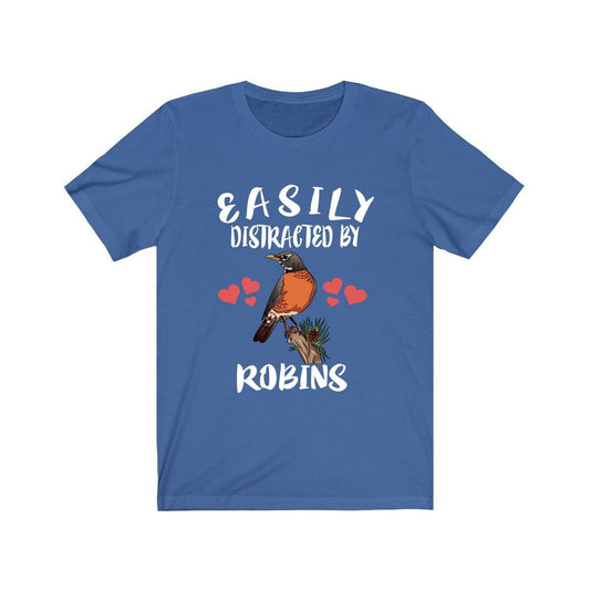 Easily Distracted By Robins Bird Shirt - robin print design