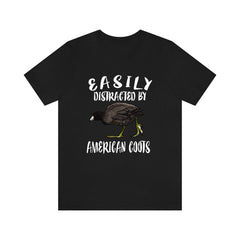 Easily Distracted By American Coots Shirt - American Coot print design