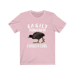 Easily Distracted By American Coots Shirt - American Coot print design
