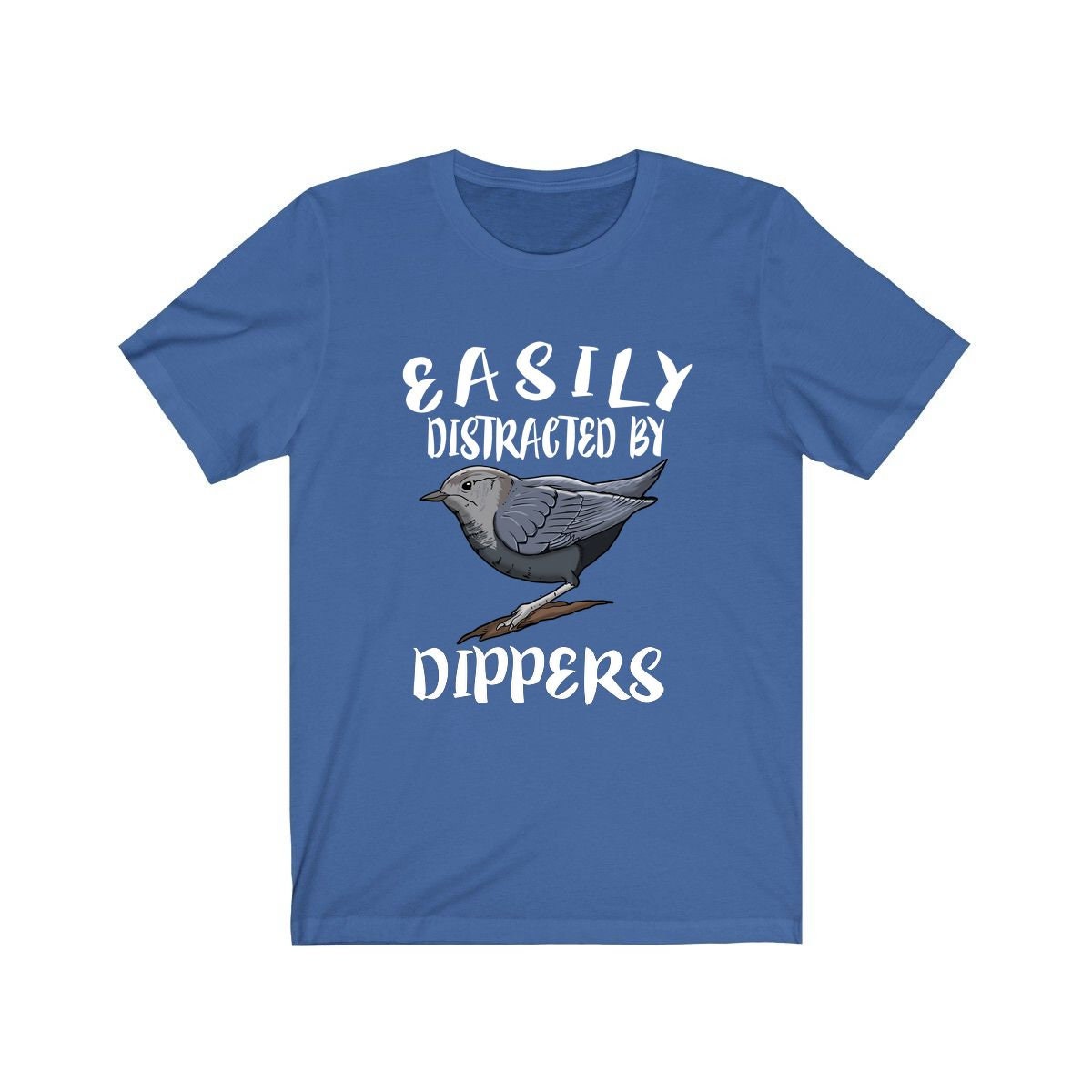 Easily Distracted By Dippers Birds Shirt, Bird Lover Shirt, Birding Shirt, Birding Lover Gift,  Adult Toddler Kids T-Shirt Image 2