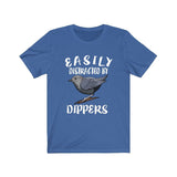 Easily Distracted By Dippers Birds Shirt, Bird Lover Shirt, Birding Shirt, Birding Lover Gift,  Adult Toddler Kids T-Shirt Image 2