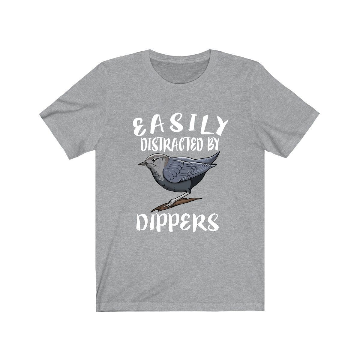 Easily Distracted By Dippers Birds Shirt, Bird Lover Shirt, Birding Shirt, Birding Lover Gift,  Adult Toddler Kids T-Shirt Image 3