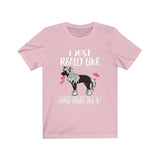I Just Really Like Chinese Crested Dogs Shirt, Crested Dog Lover Shirt, Dog Shirt, Dog Lover Gift, Animal Adult Kids T-Shirt Image 4