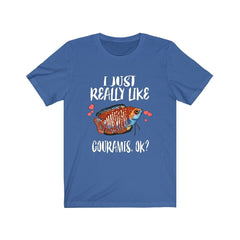 I Just Really Like Gouramis OK Fish Shirt - gourami print design