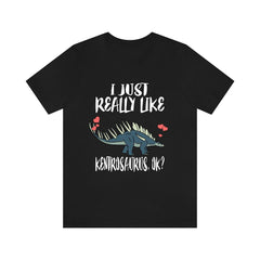 I just really like kentrosaurus Jurassic armored dinosaur tee