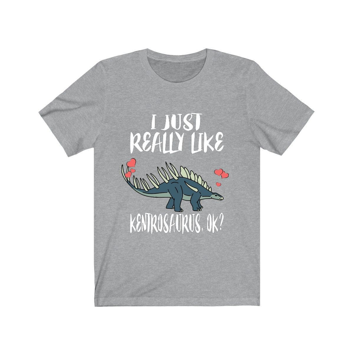 I Just Really Like Kentrosaurus Dinosaur Shirt, Kentrosaurus Lover Shirt, Dinosaur Animal Lover Adult Toddler Infant Kids Gift T-Shirt Image 3