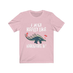 I just really like kentrosaurus Jurassic armored dinosaur tee