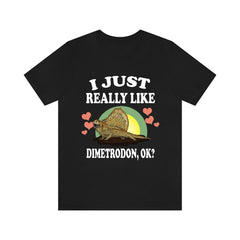 I Just Really Like Dimetrodon Shirt - Dimetrodon print design