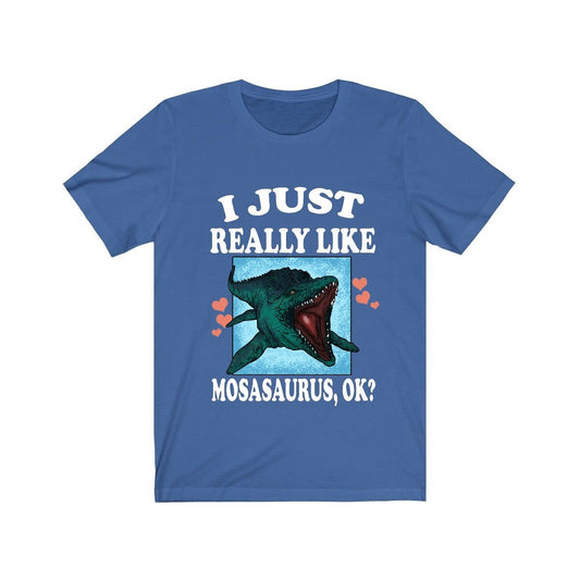 I Just Really Like Mosasaurus Shirt - Mosasaurus print design