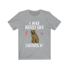 I Just Really Like Labradoodles T-Shirt - labradoodle print design
