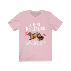 I Just Really Like Martens T-Shirt - marten print design
