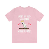 Just A Boy Who Loves Cockatoo Shirt, Cockatoo Lover Shirt, Cockatoo Shirt, Cockatoo Lover Gift, Animal Gift Image 4