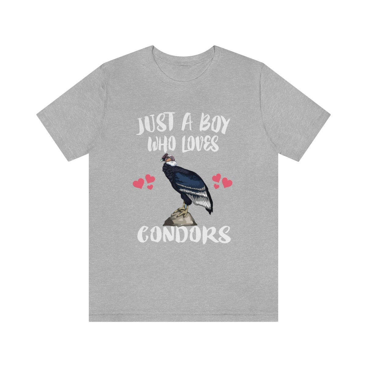 Just A Boy Who Loves Condors Birds Shirt, Condors Lover Shirt, Birding Shirt, Condors Lover Gift, Animal Adult Kids T-Shirt Image 1