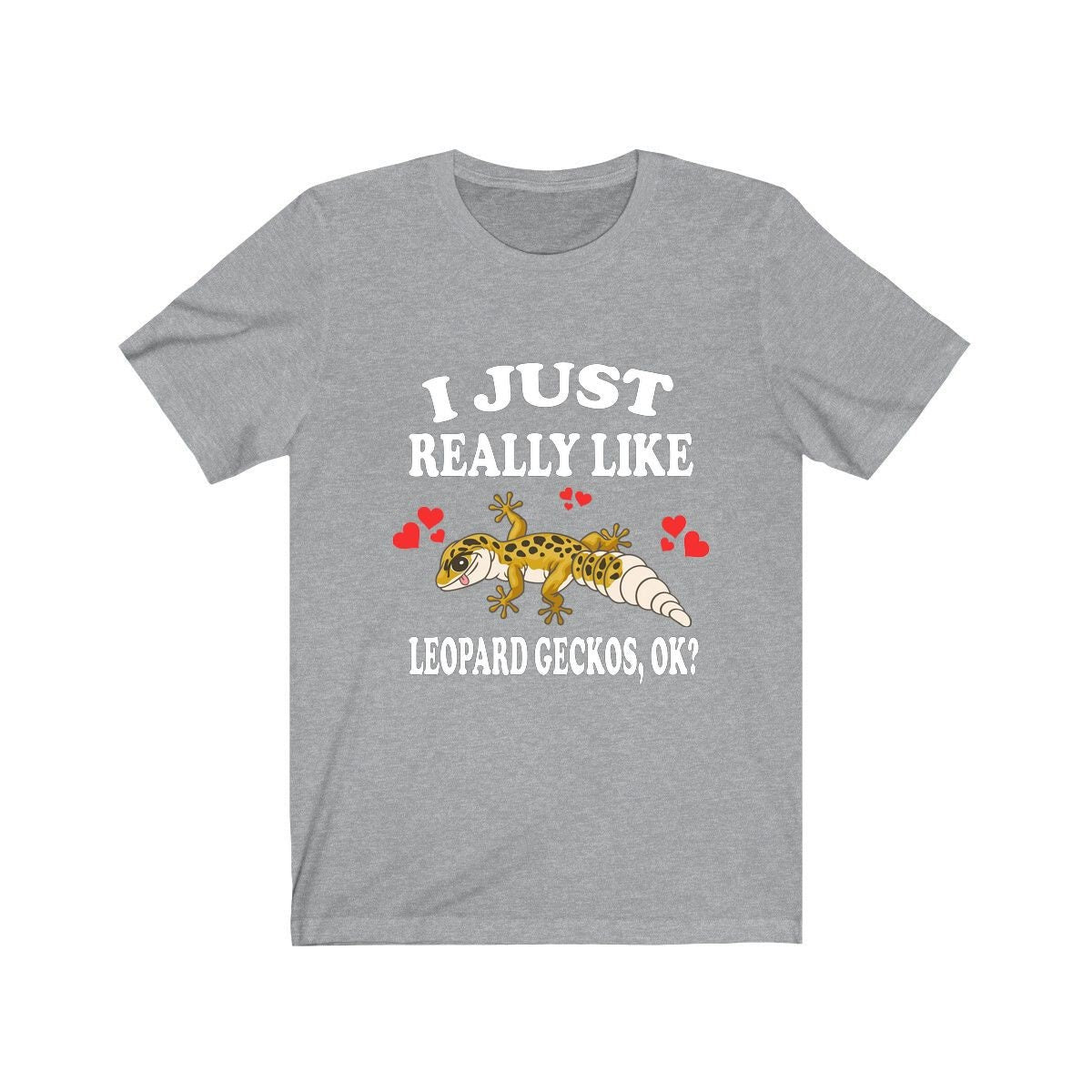 I Just Really Like Leopard Geckos Shirt, Lizard Lover Shirt, Leopard Gecko Shirt, Lizard Owner Shirt, Lizard Lover Gift, Lizard Shirt Image 1