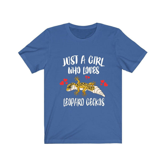 Just A Girl Who Loves Leopard Geckos Shirt - leopard gecko print design