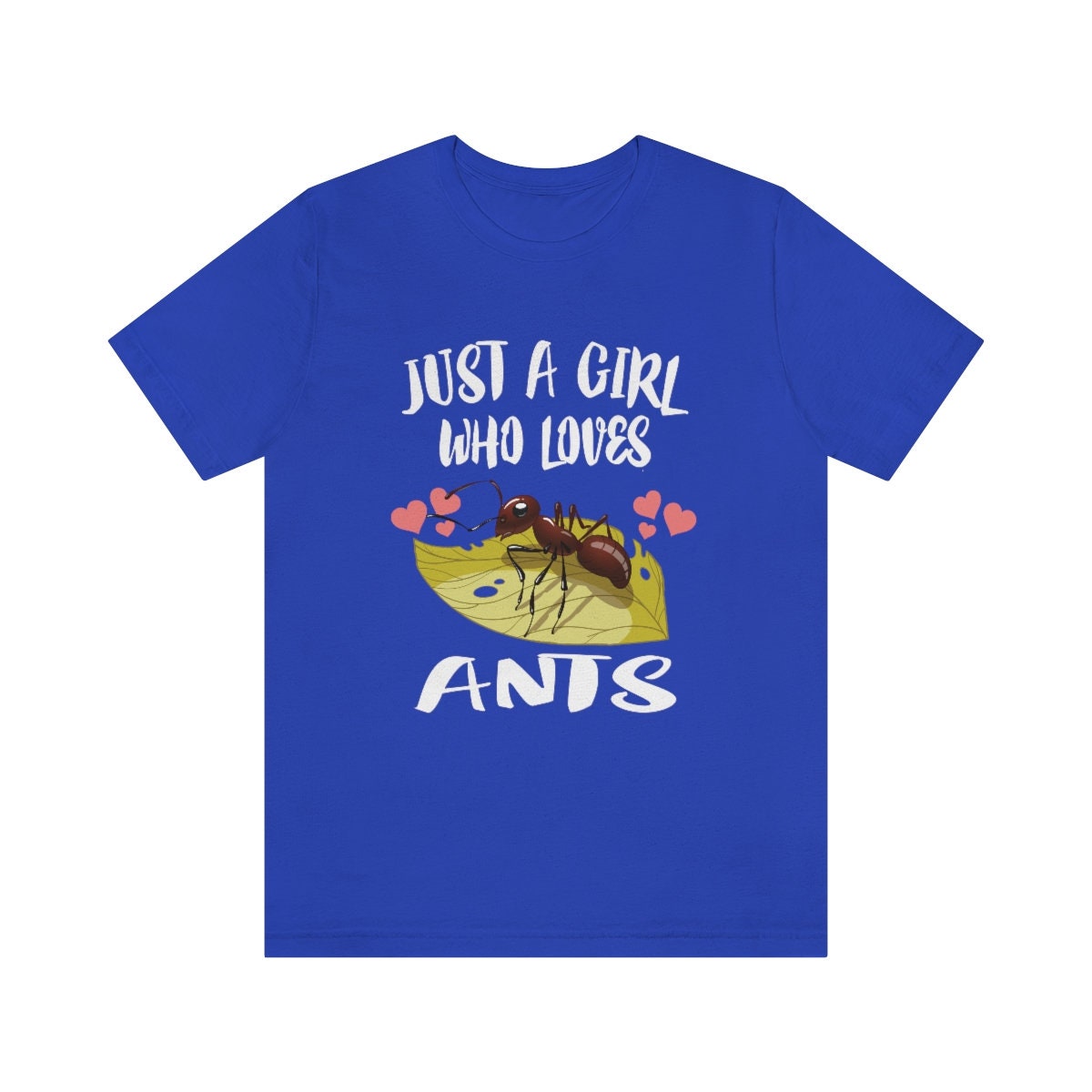 Just A Girl Who Loves Ants Shirt, Ant Lover Shirt, Ant Shirt, Ant Lover Gift, Animal Adult Kids T-Shirt Image 4