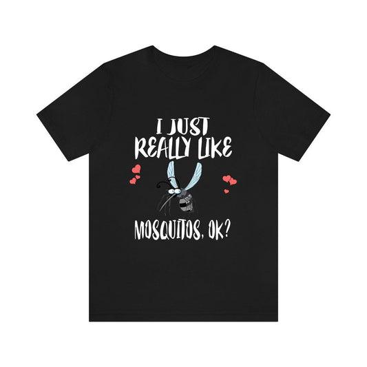 I Just Really Like Mosquitos Shirt - mosquito print design