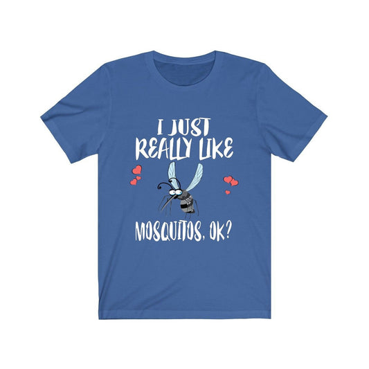 I Just Really Like Mosquitos Shirt - mosquito print design