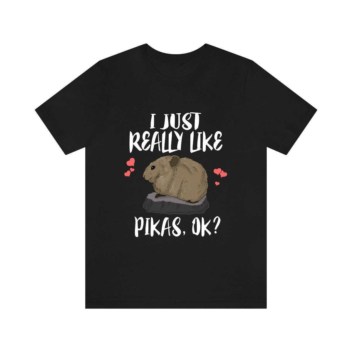 I Just Really Love Pikas Shirt, Pika Lover Shirt, Pika Shirt, Pika Lover Gift, Animal Adult Kids T-Shirt Image 1