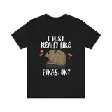 I Just Really Love Pikas Shirt, Pika Lover Shirt, Pika Shirt, Pika Lover Gift, Animal Adult Kids T-Shirt Image 1