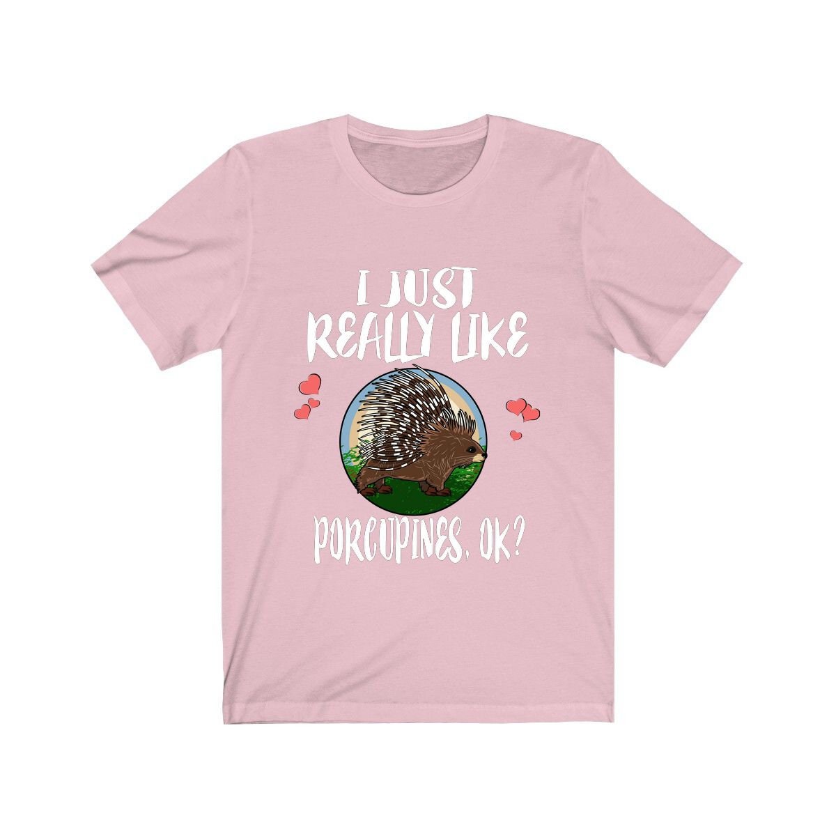 I Just Really Like Porcupines Ok Shirt, Porcupine Lover Shirt, Porcupine Shirt, Porcupine Gift, Animal Adult Kids T-Shirt Image 4