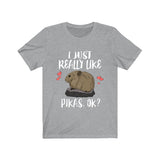 I Just Really Love Pikas Shirt, Pika Lover Shirt, Pika Shirt, Pika Lover Gift, Animal Adult Kids T-Shirt Image 3
