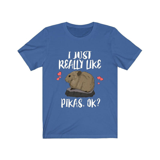 I Just Really Love Pikas Shirt - pika print design