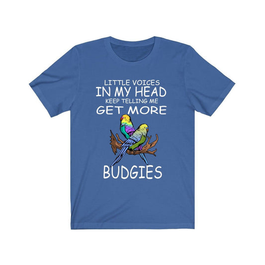 Little Voices Get More Budgies Shirt - budgie print design