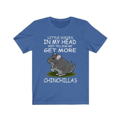 Get More Chinchillas T-Shirt - chinchilla print design