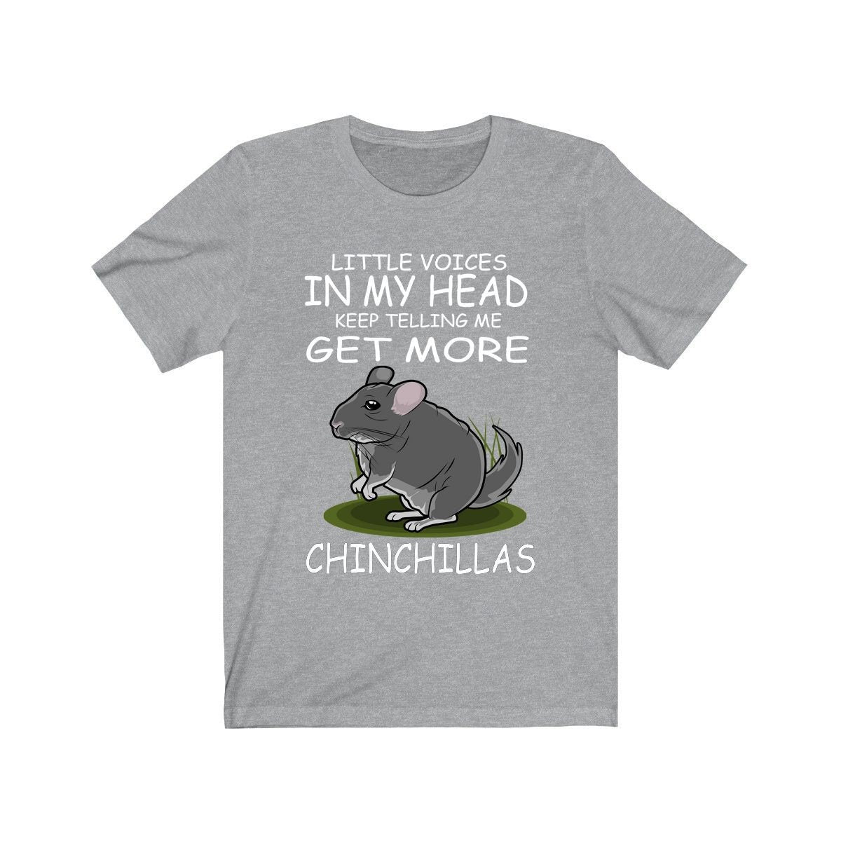 Little Voices Keep Telling Me Get More Chinchillas Shirt, Chinchilla Owner Gift, Chinchilla Shirt, Animal Toddler Infant Kids Gift T-Shirt Image 3