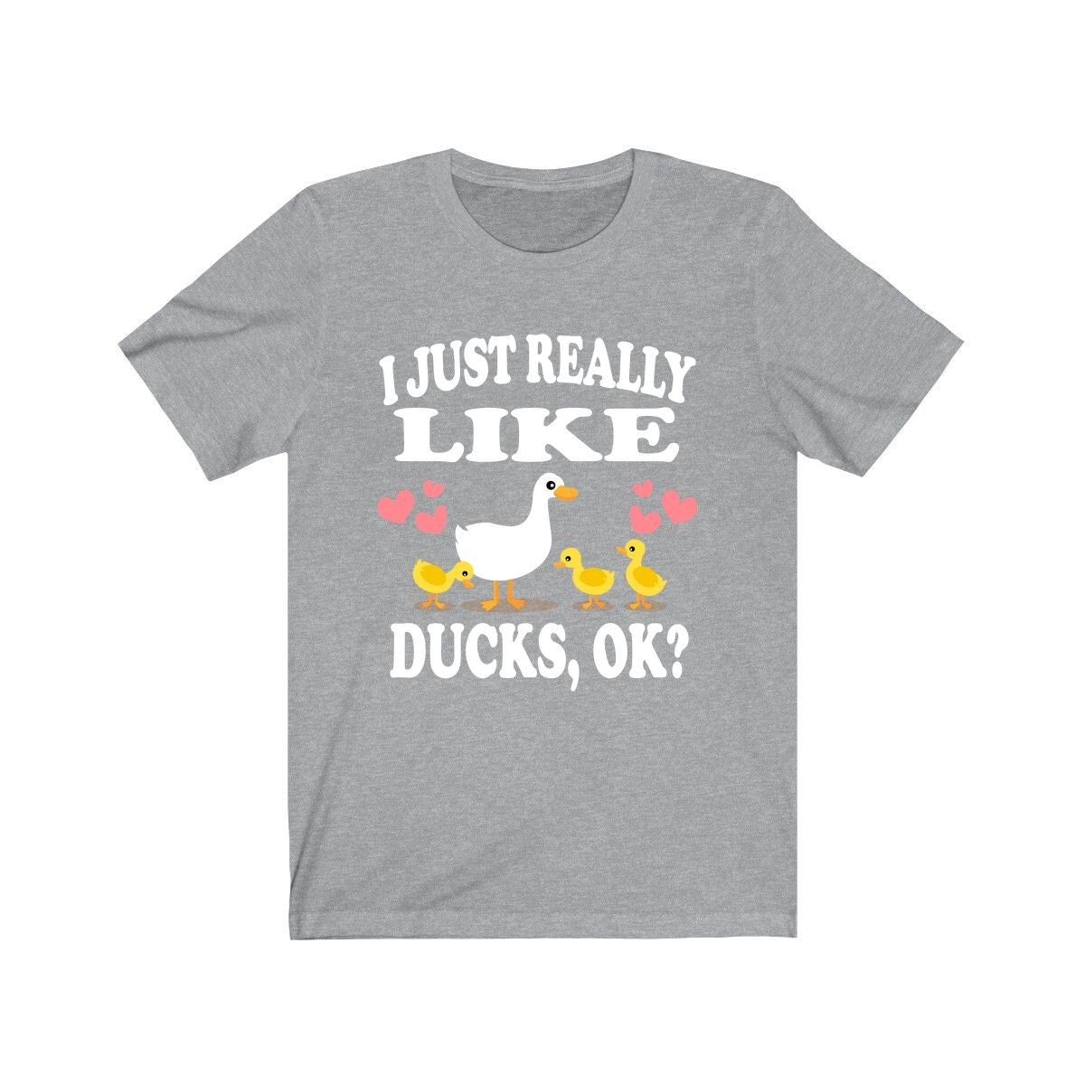 I Just Really Like Ducks Shirt, Duck Shirt, Duck Lover Gift, Bird Lover Shirt, Animal Lover Adult Toddler Infant Kids Gift T-Shirt Image 3