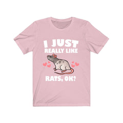I Just Really Like Rats Shirt - rat print design