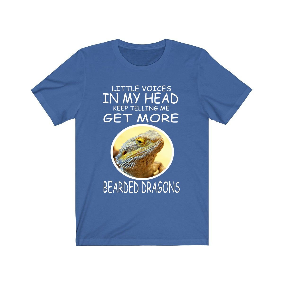 Little Voices Keep Telling Me Get More Bearded Dragons Shirt, Bearded Dragon Shirt, Bearded Dragon Lover Gift, Bearded Dragon Lover Shirt Image 2